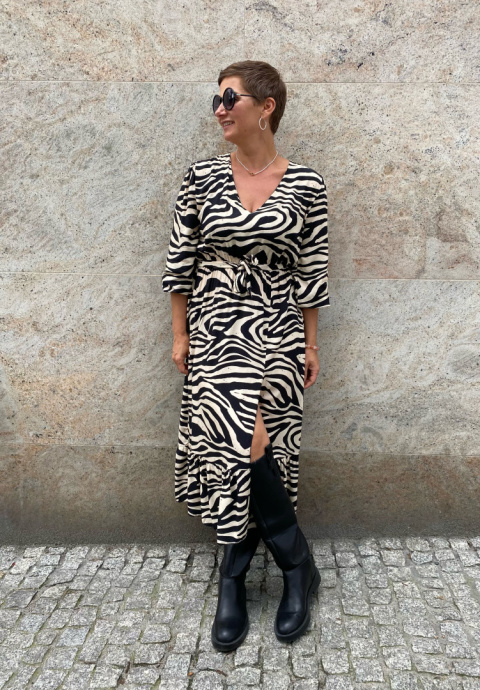 sukienka print Zebra sukienka print Zebra