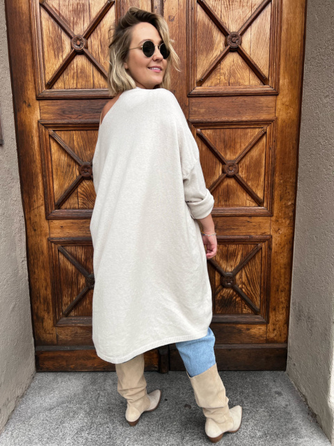 beżowy sweter beżowy sweter