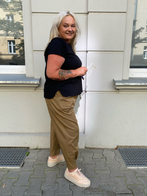 Bluzka KAMA Wendy Trendy czarna Bluzka KAMA Wendy Trendy czarna
