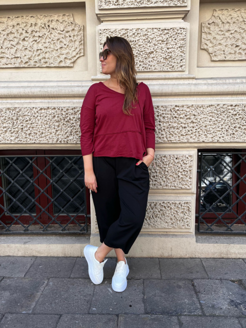 Bluzka RALF Wendy Trendy bordo Bluzka RALF Wendy Trendy bordo