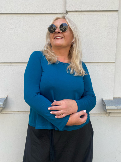 Bluzka VESTE Wendy Trendy turkus Bluzka VESTE Wendy Trendy turkus