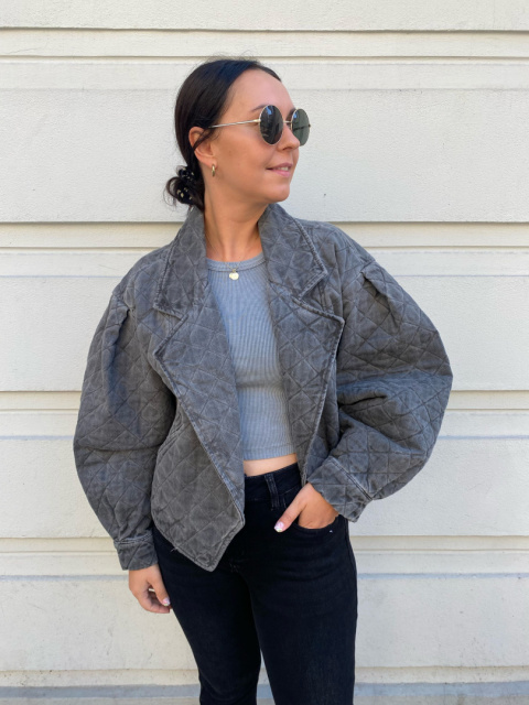 Bluzka top GREY Bluzka top GREY