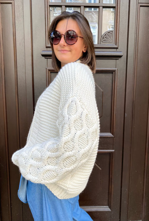 Sweter kardigan SALI beż Sweter kardigan SALI beż