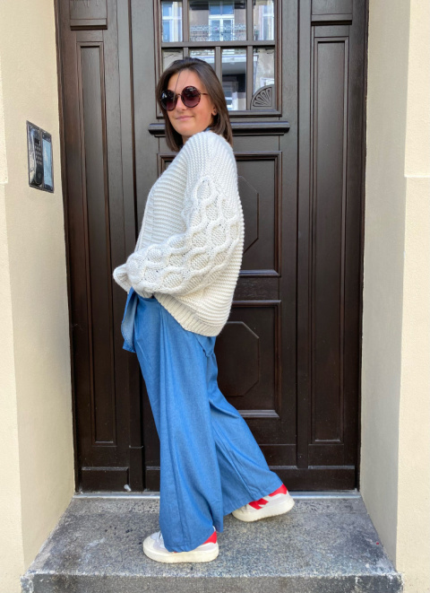 Sweter kardigan SALI beż Sweter kardigan SALI beż