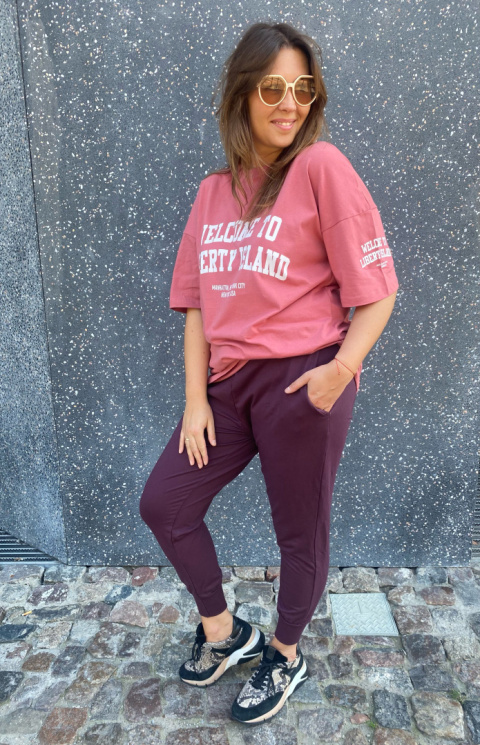 Tshirt bluzka MILA różowa Tshirt bluzka MILA różowa