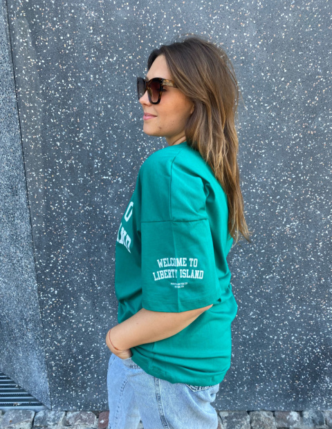 Tshirt bluzka MILA zielona Tshirt bluzka MILA zielona