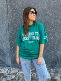 Tshirt bluzka MILA zielona