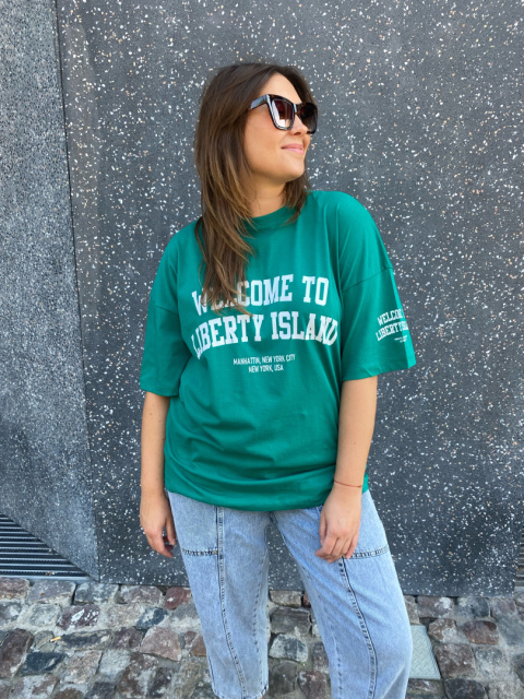 Tshirt bluzka MILA zielona Tshirt bluzka MILA zielona