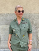 Bluzka koszula ARMY khaki