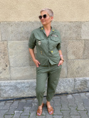 Bluzka koszula ARMY khaki