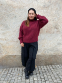 Sweter LIMA burgund