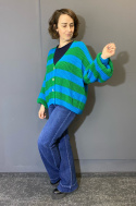 Sweter EMMA green blue