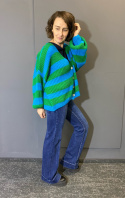 Sweter EMMA green blue