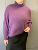 Sweter golf PIK plum