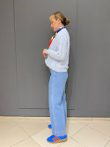 Sweter kardigan CELESTE baby blue