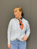 Sweter kardigan CELESTE baby blue