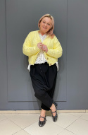Sweter kardigan CELESTE banana