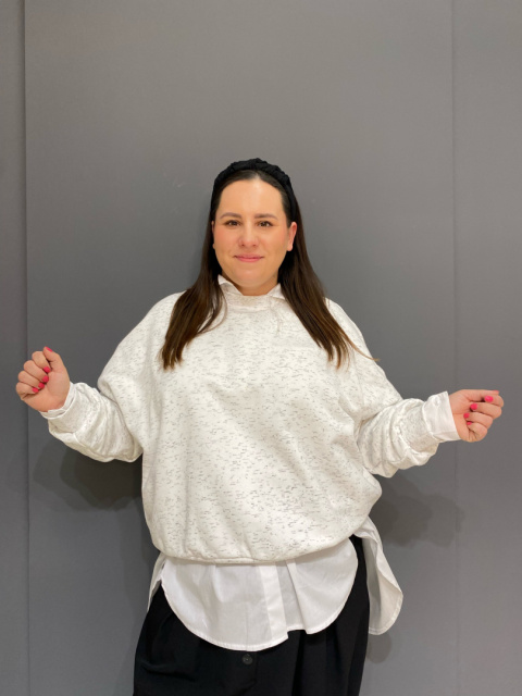 Bluza KENDAL śmietanka melanż Bluza KENDAL śmietanka melanż