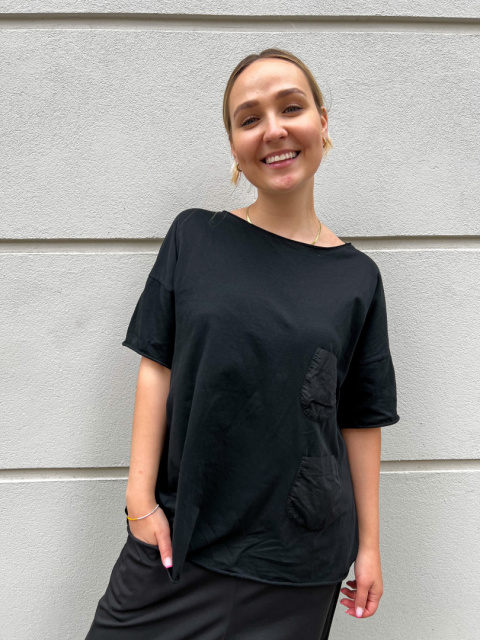 Bluzka LOTTA Wendy Trendy czarna Bluzka LOTTA Wendy Trendy czarna