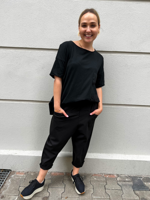 Bluzka LOTTA Wendy Trendy czarna Bluzka LOTTA Wendy Trendy czarna