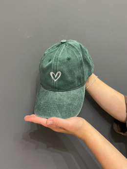 Czapka LIVI green heart
