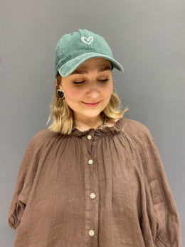 Czapka LIVI green heart