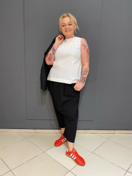 Bluzka ROS biała Wendy Trendy
