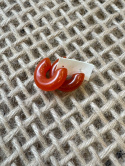 Kolczyki JELLY bursztyn