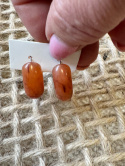 Kolczyki JELLY karmel