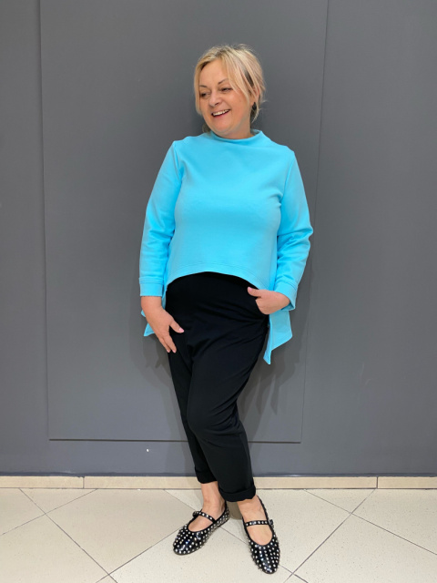 Tunika SAFO mini niebieska Wendy Trendy Tunika SAFO mini niebieska Wendy Trendy