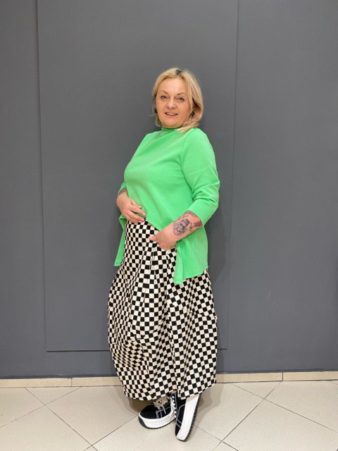 Tunika SAFO mini zielona Wendy Trendy Tunika SAFO mini zielona Wendy Trendy