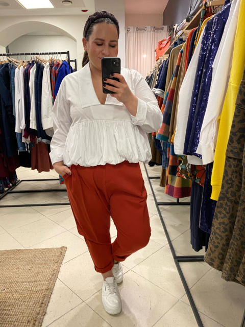 Bluzka koszula ALICANTE Wendy Trendy bianco Bluzka koszula ALICANTE Wendy Trendy bianco