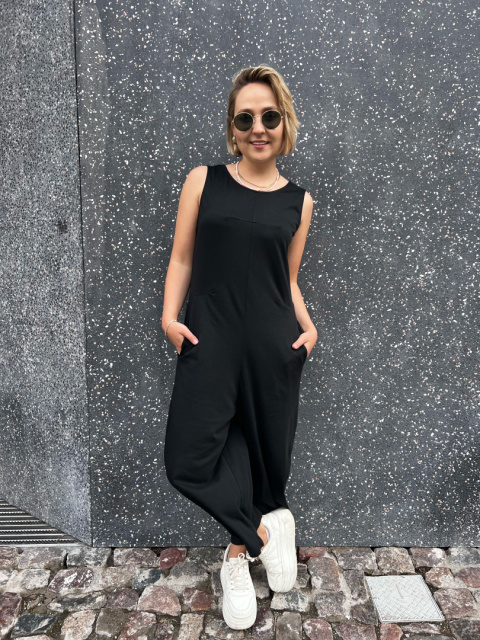 Kombinezon NESSA Wendy Trendy czarny Kombinezon NESSA Wendy Trendy czarny