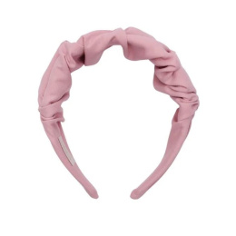 Opaska MARSZCZULKA slim elegant pudrowa