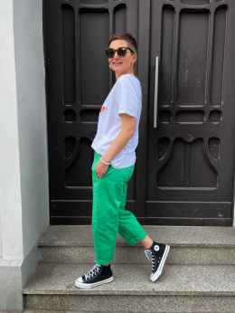 Spodnie TINA Wendy Trendy zieleń