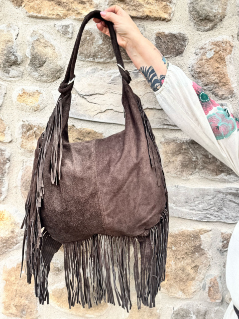 Torebka BOHO gorzka czekolada Torebka BOHO gorzka czekolada