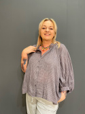 Bluzka Bertina grafit