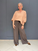 Bluzka Koszula KAMA dusty pink Wiya