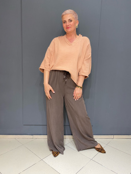 Bluzka Koszula KAMA dusty pink Wiya