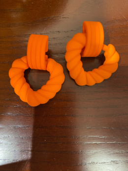 Kolczyki SPLOT orange