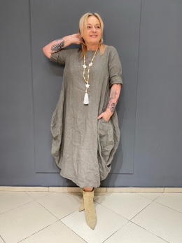 Naszyjnik BOHO drewno