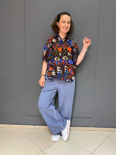 Spodnie ELMO Wiya blue jeans Spodnie ELMO Wiya blue jeans