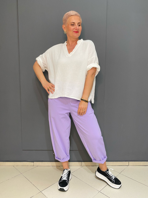 Spodnie Jones Wiya lila Spodnie Jones Wiya lila