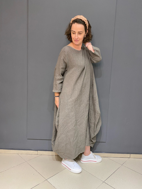 Sukienka MARGARET Wendy Trendy fango Sukienka MARGARET Wendy Trendy fango