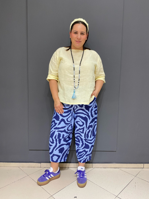 Spodnie FRIDA opis blue Spodnie FRIDA opis blue
