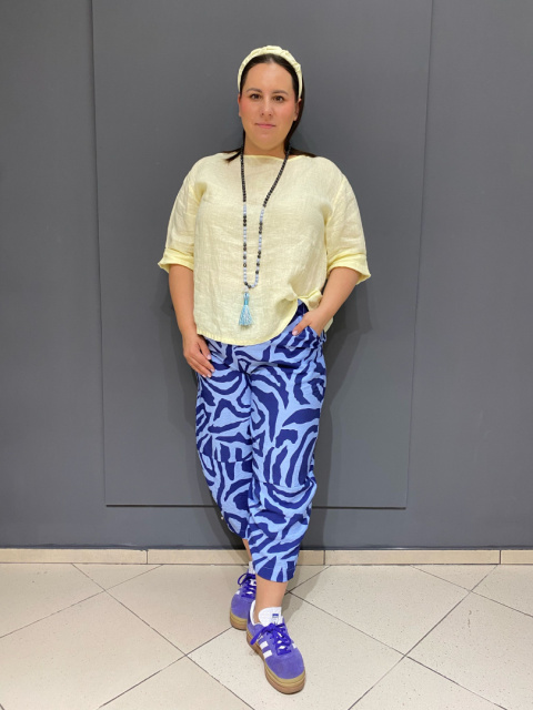 Spodnie FRIDA opis blue Spodnie FRIDA opis blue