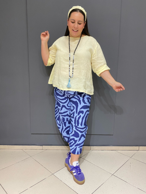 Spodnie FRIDA opis blue Spodnie FRIDA opis blue