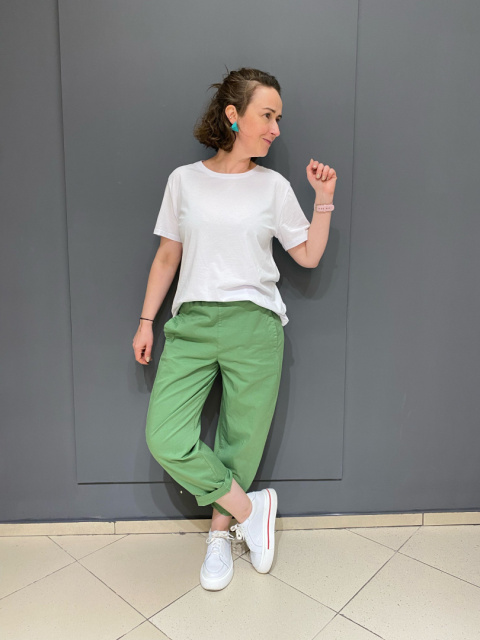 Spodnie TINA Wendy Trendy zieleń Spodnie TINA Wendy Trendy zieleń
