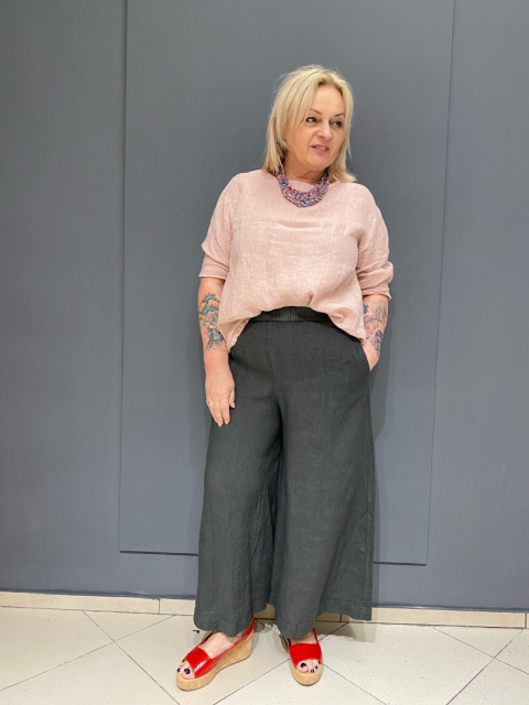 Spodnie kuloty LINO Wendy Trendy grafit Spodnie kuloty LINO Wendy Trendy grafit