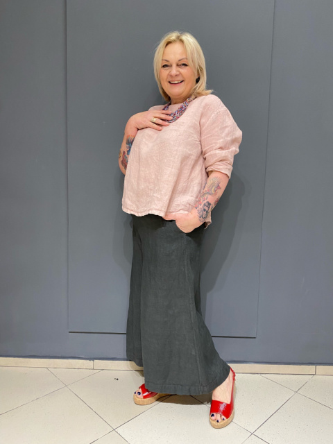 Spodnie kuloty LINO Wendy Trendy grafit Spodnie kuloty LINO Wendy Trendy grafit